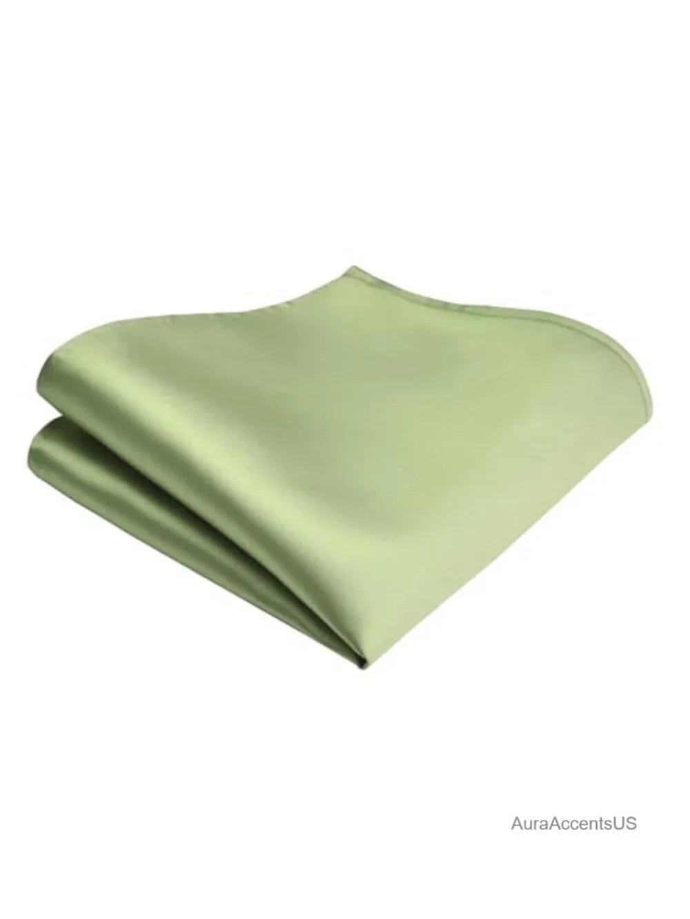 Silk Blend Pocket Square for Men Plain Solid Color Handkerchief Wedding Party